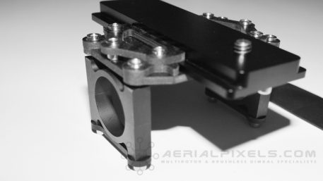 Adjustable Camera Tray with 25mm Aluminum Clamps