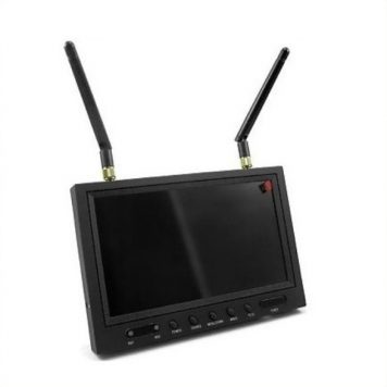 7" LCD FPV Display with Built-in 5.8GHz 32CH FPV Diversity Receiver