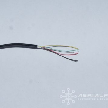 Ultra Thin Custom Shielded 4 Conductor IMU Wire - 1m