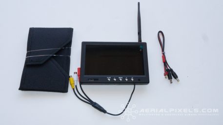 7" LCD FPV Display with Built-in 5.8GHz 32CH FPV Receiver