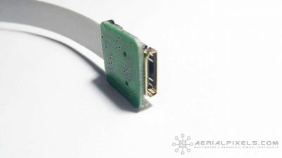 Ultrathin Micro HDMI to HDMI Mini Female Flat Ribbon Adapter 10CM