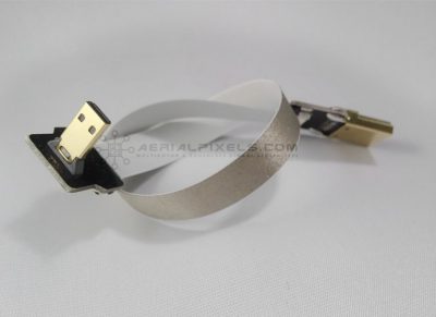 Hyper Thin HDMI Micro to Standard HDMI Flat Ribbon Cable