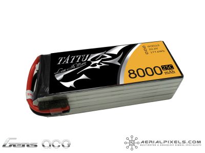 Tattu 8000mAh 22.2V 25C 6S1P Battery