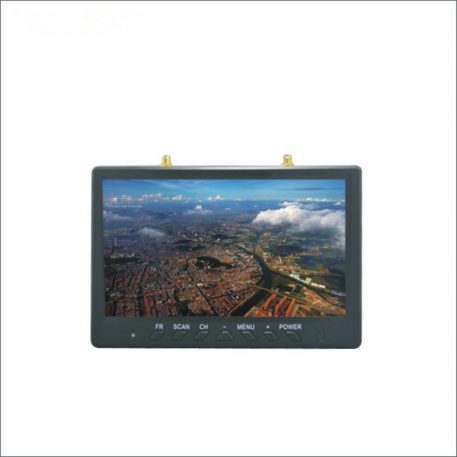 7" LCD FPV Monitor with Built-in 5.8GHz 32CH FPV Diversity Receiver and Battery