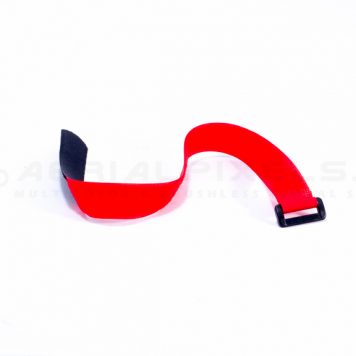 Velcro Battery Strap 300 mm x 25 mm (2) - RED