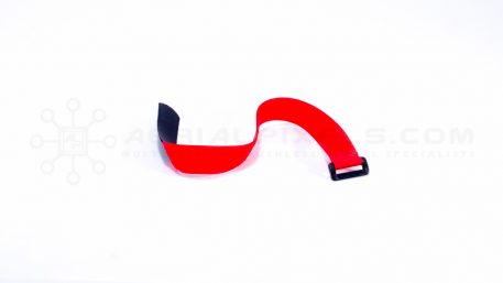 Velcro Battery Strap 300 mm x 25 mm (2) - RED