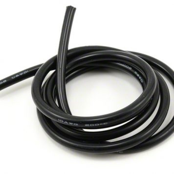 10AWG Silicon Wire Black (1Meter/3.28')