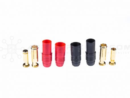 AS150 - 7 MM Anti Spark Gold Bullet Connector Pair