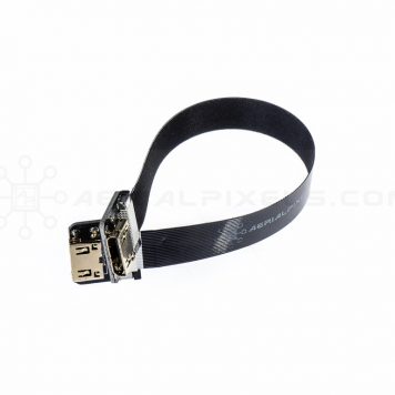 Ultra Thin HDMI Cable Mini Female to HDMI Mini Female Flat Ribbon Cable - 15CM (5.9")