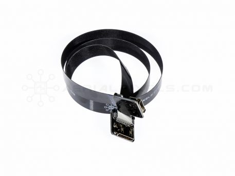 Ultra Thin HDMI Cable Mini Female to HDMI Mini Female Flat Ribbon Cable - 50CM (19.6")