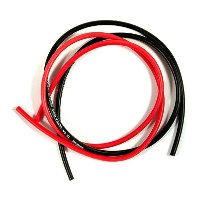 Deans Ultra Wire 12AWG 1ft Red