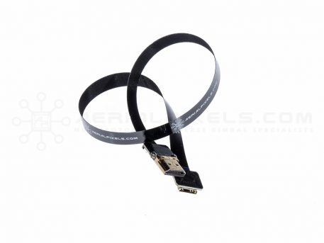 Ultra Thin HDMI to Mini HDMI Female Flat Ribbon Cable - 40CM (15.7")