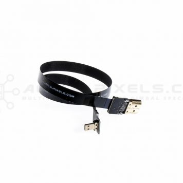 Ultra Thin HDMI Cable Micro to HDMI Standard Female Flat Ribbon Cable - 50CM (19.6")