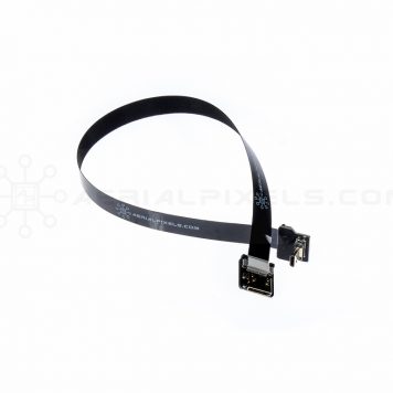 Ultra Thin HDMI Cable Micro to HDMI Mini Female Flat Ribbon Cable - 30CM (11.8")