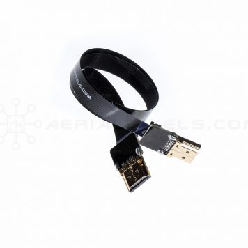 Ultra Thin HDMI Cable Standard to HDMI Standard Flat Ribbon Cable - 40CM (15.7")