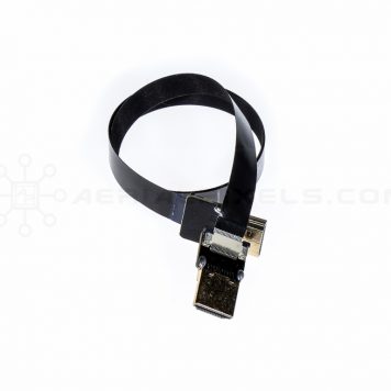 Ultra Thin HDMI Cable Standard to HDMI Standard Flat Ribbon Cable - 30CM (11.8")
