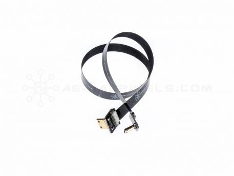 Ultra Thin HDMI Cable Micro to HDMI Mini Flat Ribbon Cable - 40CM (15.7")
