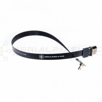 Ultra Thin HDMI Cable Micro to HDMI Standard Female Flat Ribbon Cable - 30CM (11.8")