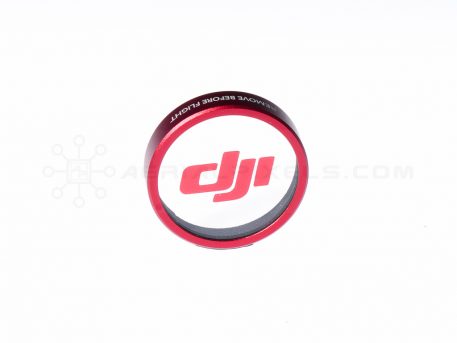 DJI Phantom 3 Aluminum Protective Lense Cover RED