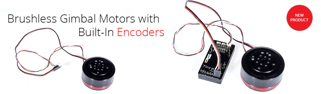 Encoder built-in brushless gimbal motor for alexmos 32 bit