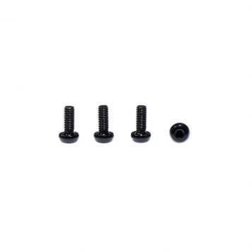 M3 x 6MM Standoff - Aluminum Hex Standoff Black (4 pcs) - Aerialpixels