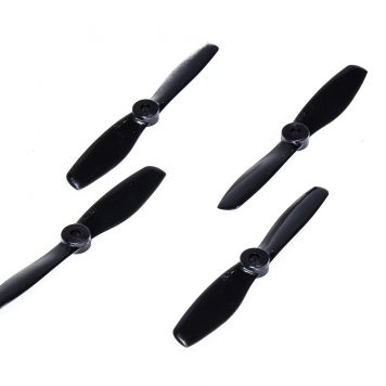 DAL 5045BN 5×4.5" Bullnose V2 Propellers “Indestructible” - Black - (set of 4)