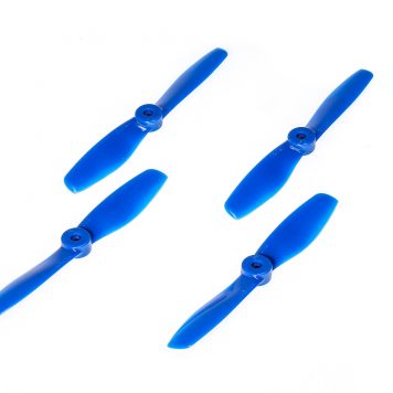 DAL 5045BN 5×4.5" Bullnose V2 Propellers “Indestructible” - Blue - (set of 4)