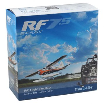 RealFlight RF7.5 R/C Flight Simulator InterLink Elite Controller Edition
